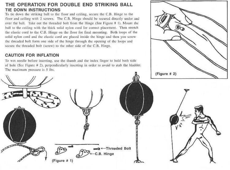 Speed Double End Ball Multi Yellow