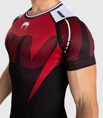 Adrenaline Short Sleeve Rashguard Red