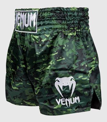 Classic Muay Thai Short Forest Camo