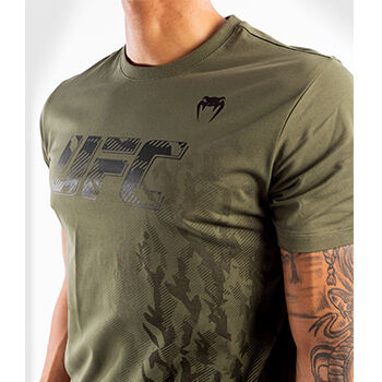 UFC Authentic Fight Week Men Tee Shirt Khaki