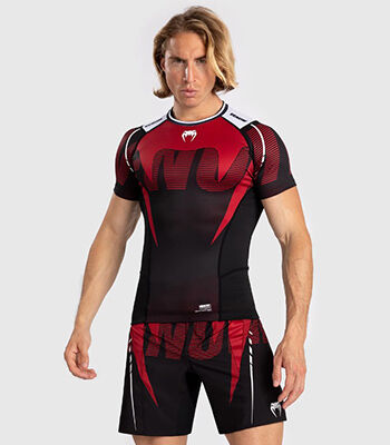 Adrenaline Short Sleeve Rashguard Red