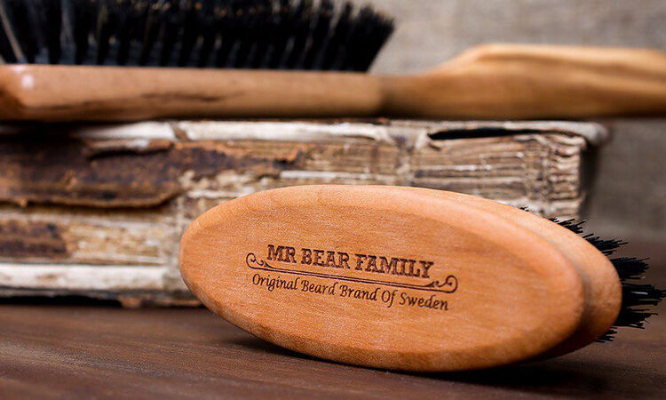 Mr Bear Family Beard Brush