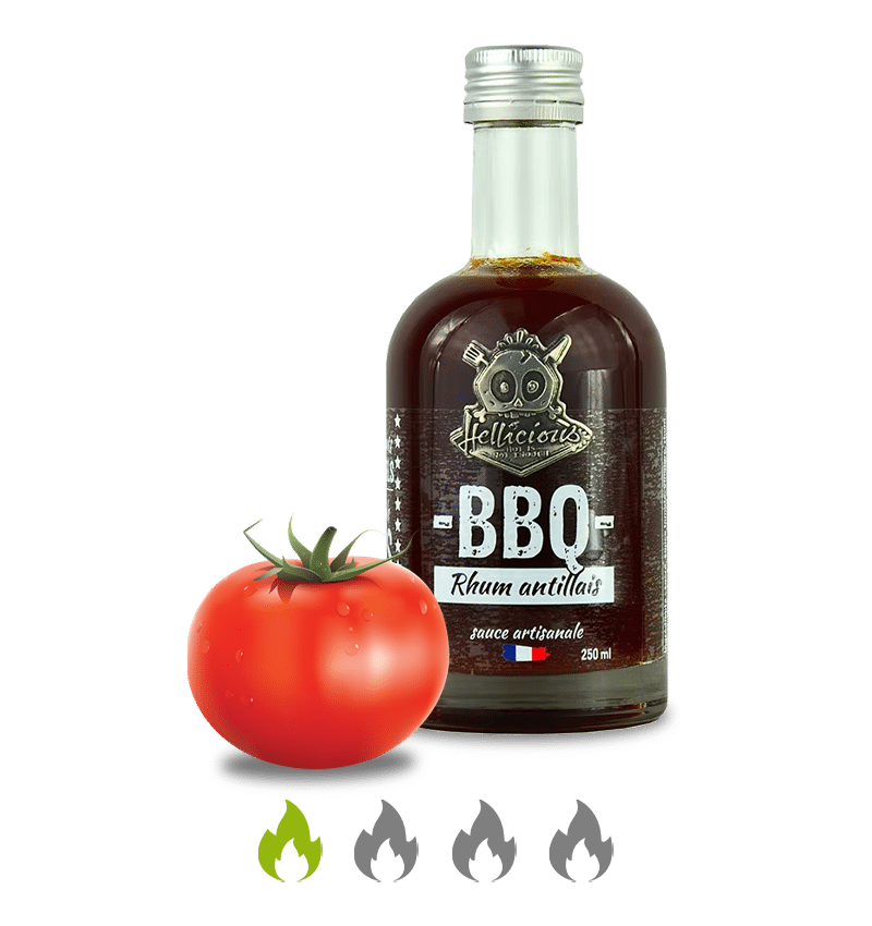 Sauce BBQ Rhum Antillais