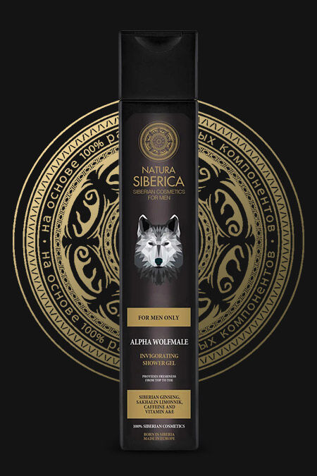 Alpha Wolfmale Invigorating Shower Gel