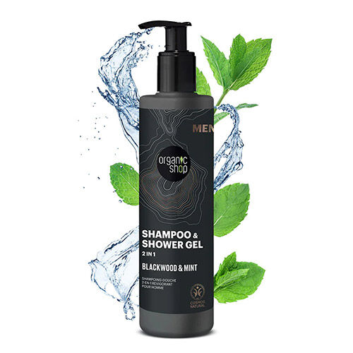 Shampoo and Shower Gel 2 in 1 Blackwood & Mint