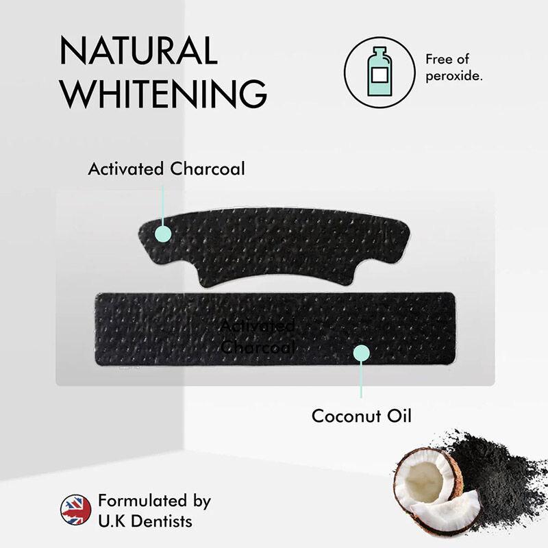 Teeth Whitening Strips Charcoal