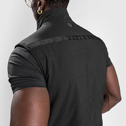 Altitude Sleeveless Jacket Black