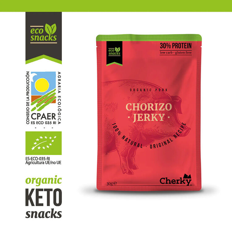 Eco Pork Jerky Chorizo