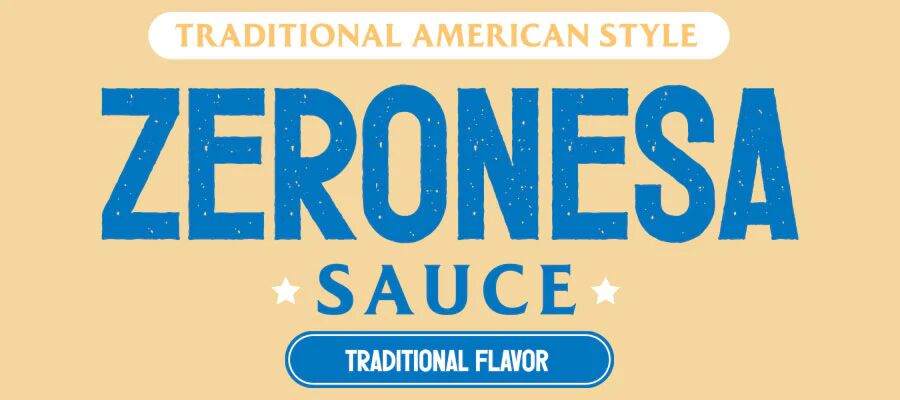 GrandMas Zeronesa Sauce