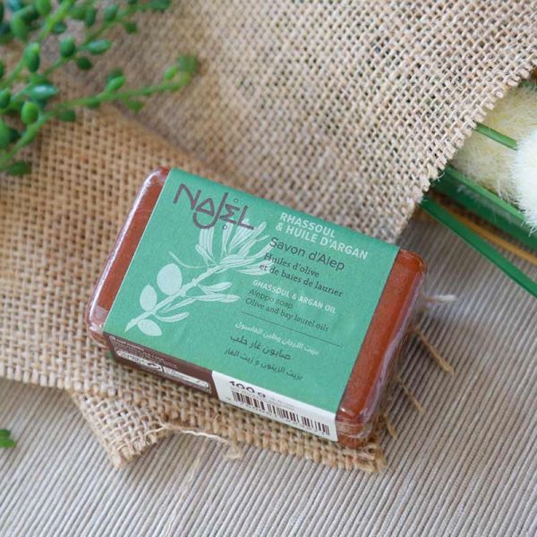 Alepposeife Rhassoul und Argan