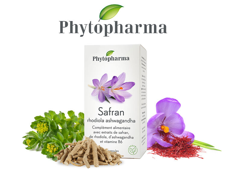 Safran rhodiola ashwagandha