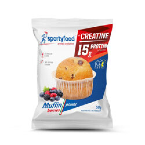 Muffin Berries Power : Protein-Muffin, mit Kreatin angereichert