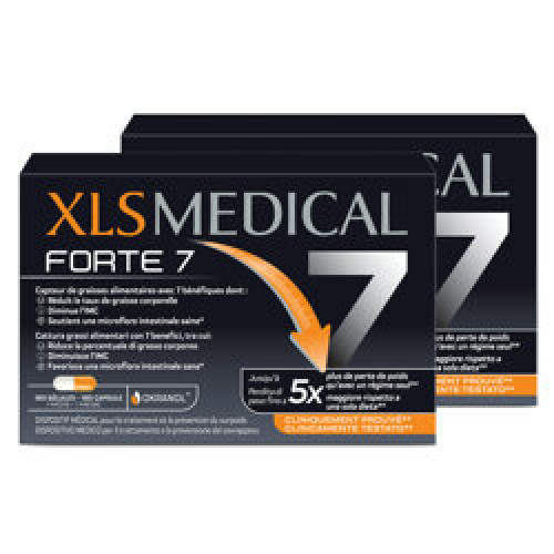 XLS Medical Forte 7 Duo Pack : Extrastarker Fettbinder Paket
