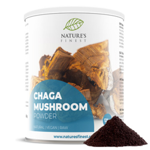 Chaga Mushroom : Chaga-Pulver