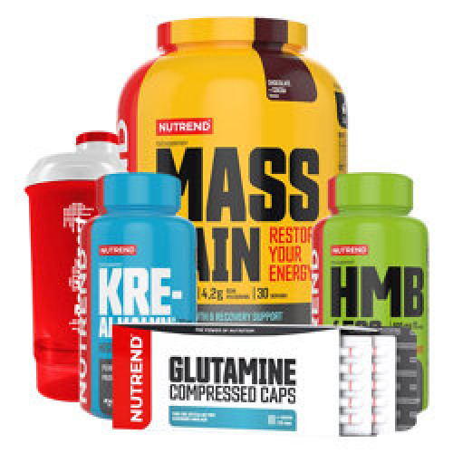 Nutrend Mass Pack : Produkt für die Zunahme an trockener Muskelmasse