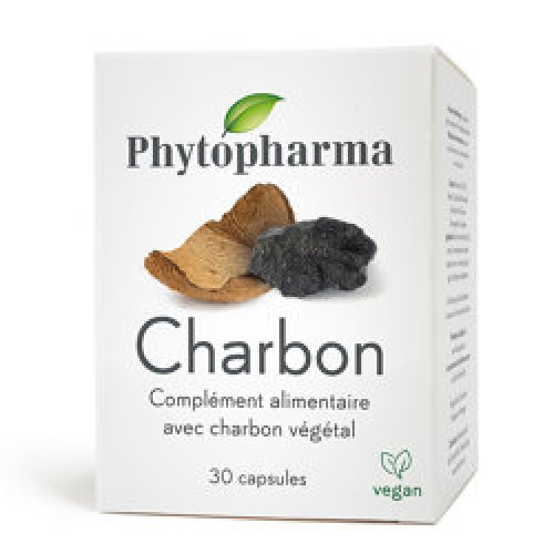 Charbon végétal : Charbon actif en capsules