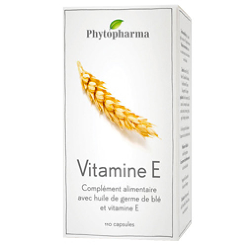 Vitamine E : Weizenkeimöl in Kapseln