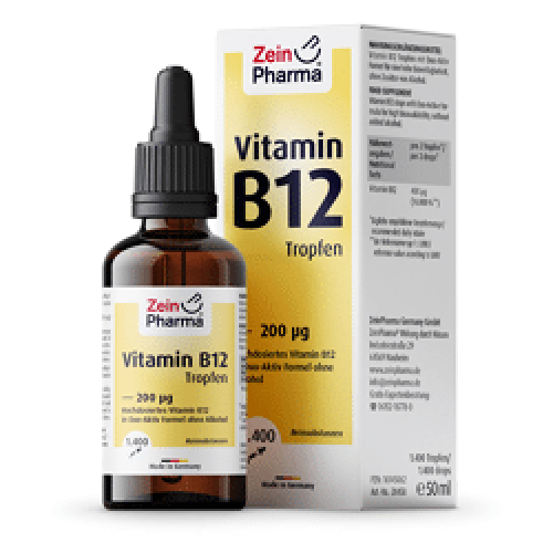 Vitamin B12 Drops : Vitamine B12 liquide