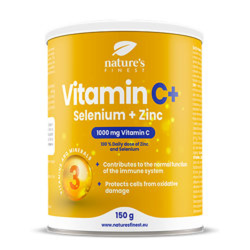 Vitamin C + Selenium + Zinc : Vitamines et minéraux en poudre
