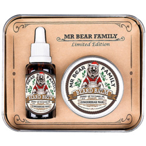 Mr Bear Family Ginger Man Box : Coffret vintage pour la barbe