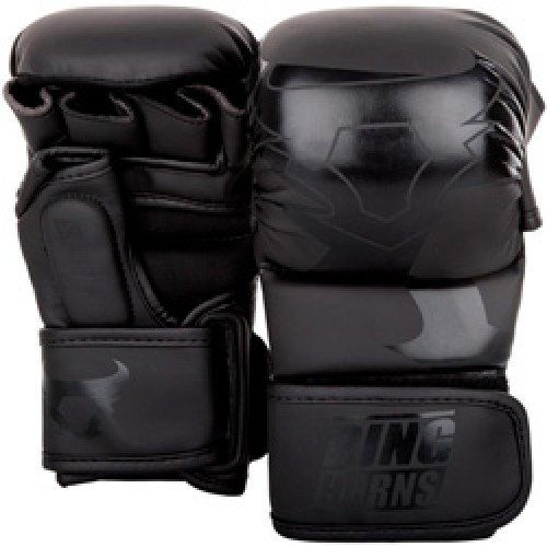 Charger Sparring Gloves Black / Black : Gants de MMA