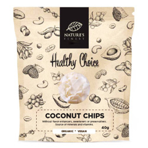 Bio Coconut Chips : Snack mit Bio-Kokoschips