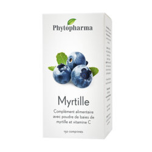 Myrtille : Blaubeeren-Pulver in Tabletten