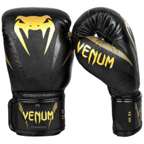 Impact Boxing Gloves Black Gold : Boxhandschuhe