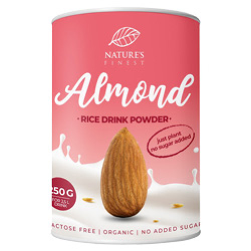 Almond Rice Drink Powder : Lait de riz à l'amande en poudre Bio