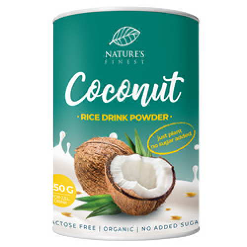 Bio Rice Drink & Coconut : Lait de riz à la coco en poudre Bio