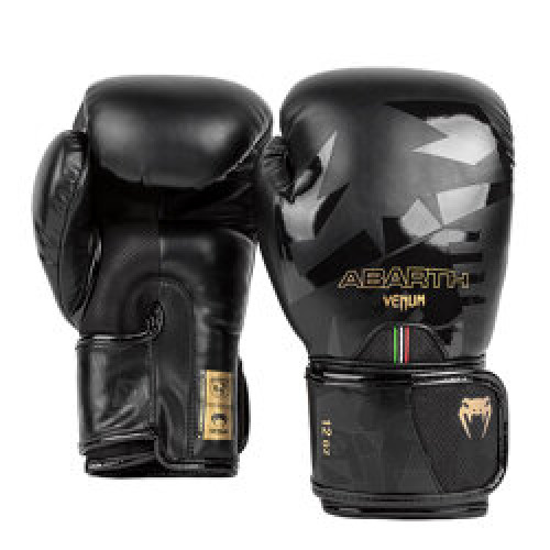 Abarth Boxing Gloves Black Gold : Gants de boxe