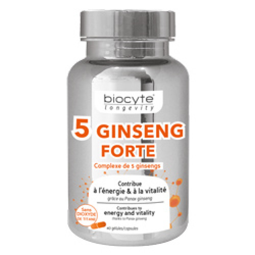 5 Ginseng Forte : Complexe de ginseng en capsule
