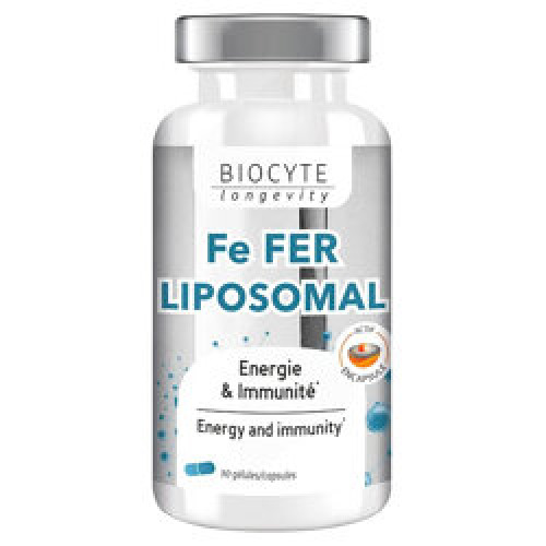Fe Fer Liposomal Biocyte : Fer en capsules