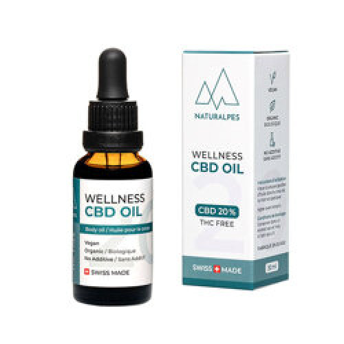 Wellness CBD Oil : Huile de CBD Bio sans THC