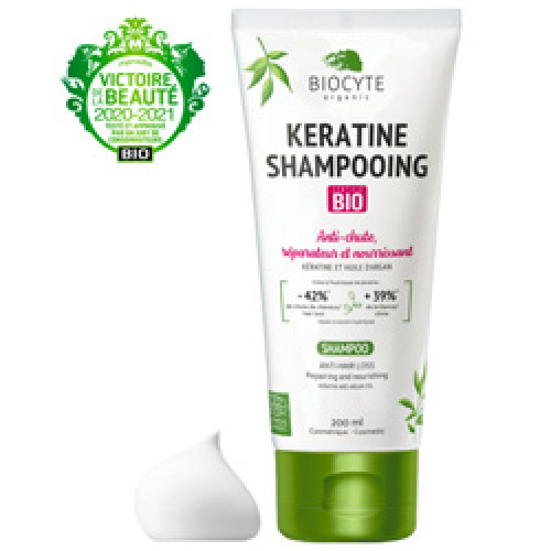Keratine Shampooing : Shampooing Bio à la kératine