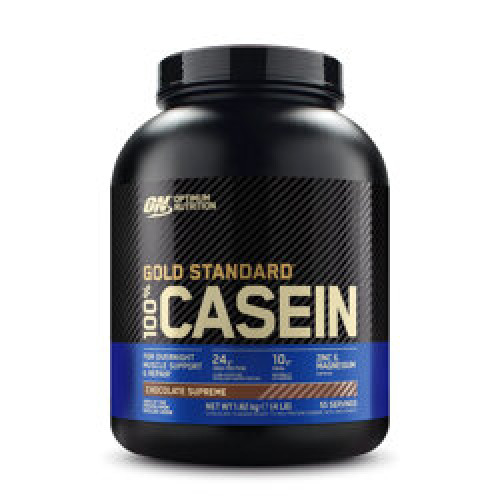 100% Casein gold standard : Casein - Protein mit langsamer Freisetzung