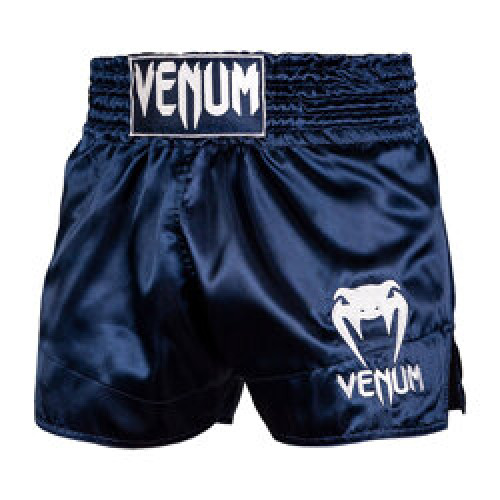 Muay Thai Shorts Classic Navy Blue : Venum-Short