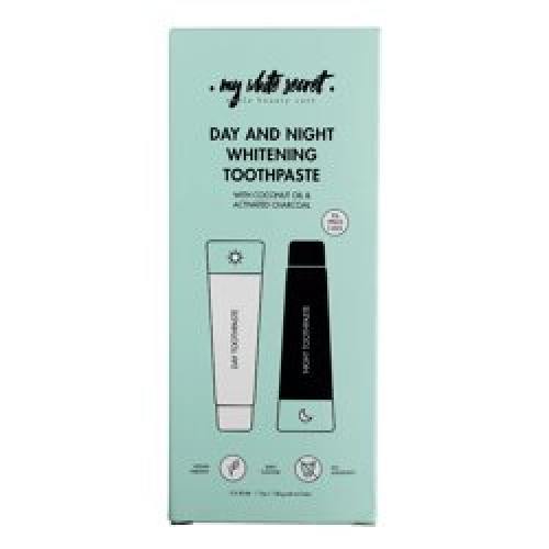 Day and Night Whitening Toothpaste : Duo dentifrices blanchissants