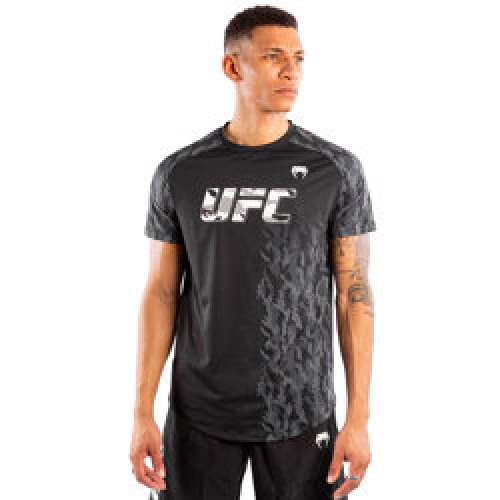 UFC Authentic Fight Week Performance Tee Shirt Bla : T-shirt UFC Venum