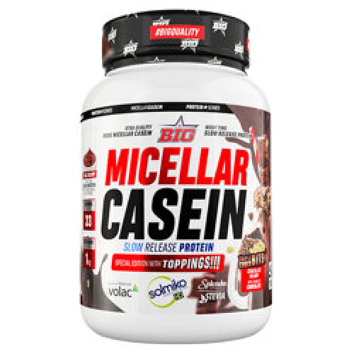 Micellar Casein With Toppings : Casein - Protein mit langsamer Diffusion