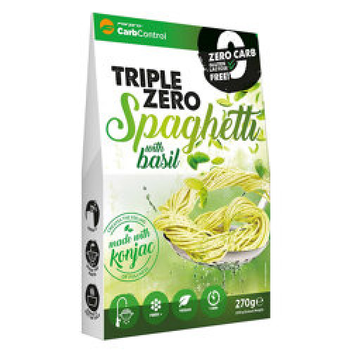 Triple Zero Spaghetti Basil : Konjak-Spaghetti mit Basilikum
