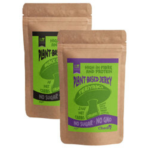 Plant Based Jerky : Snack de champignons schs bio