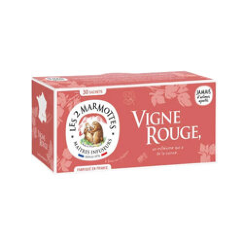 Infusion Vigne Rouge : Tee mit rotem Weinlaub Bio