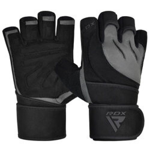 Gym Gloves Micro Gray Black : Gants de musculation