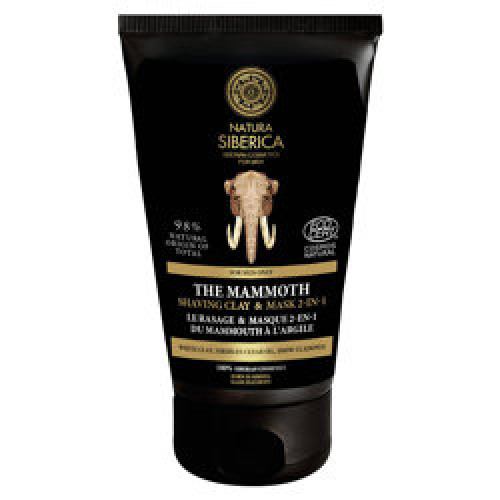 Mammoth Shaving Clay : Crème et masque de rasage pour homme