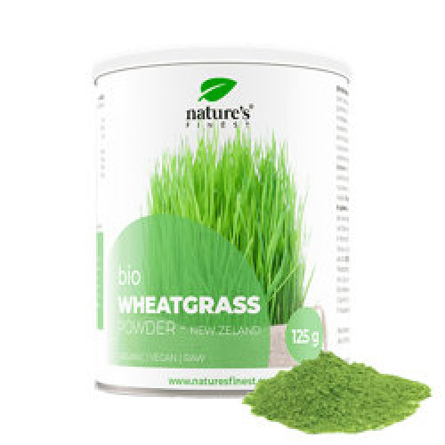 Wheatgrass : Herbe de blé bio en poudre