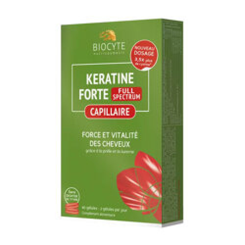 Keratine Forte Force & Vitalité : Complexe de Kératine pour les cheveux
